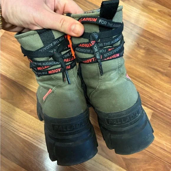 Palladium olive Revolt TX US size 10 - Picture 8 of 10